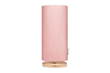 Pink Velvet Small Bedside Lamp