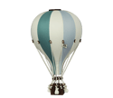 Montgolfière Vert, Bleu & Écru