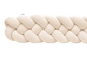 Almond Bed Bumper - 4 Ropes