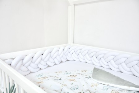 White Braided Bed Reducer