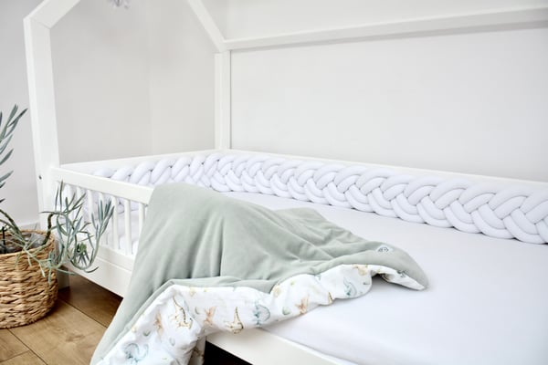 White Braided Bed Reducer
