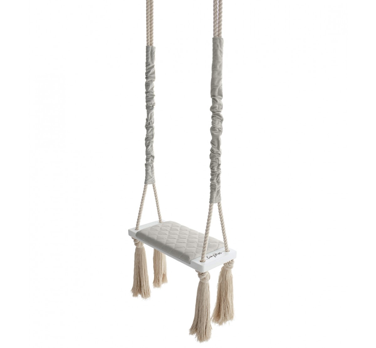 Wood Swing Sky Grey