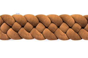 Cinnamon Bed Bumper - 4 Ropes