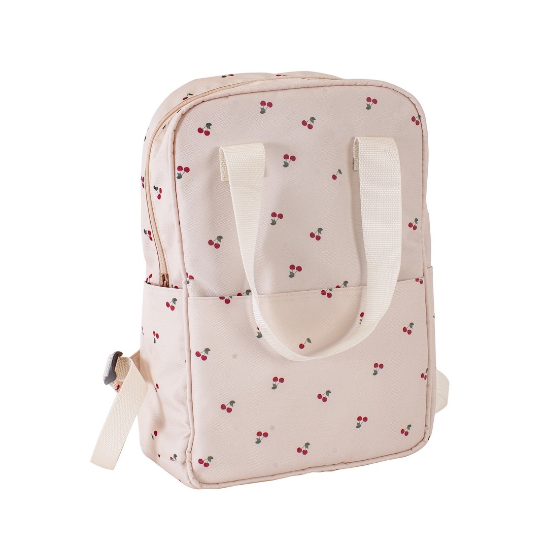 Cherry Cotton Backpack