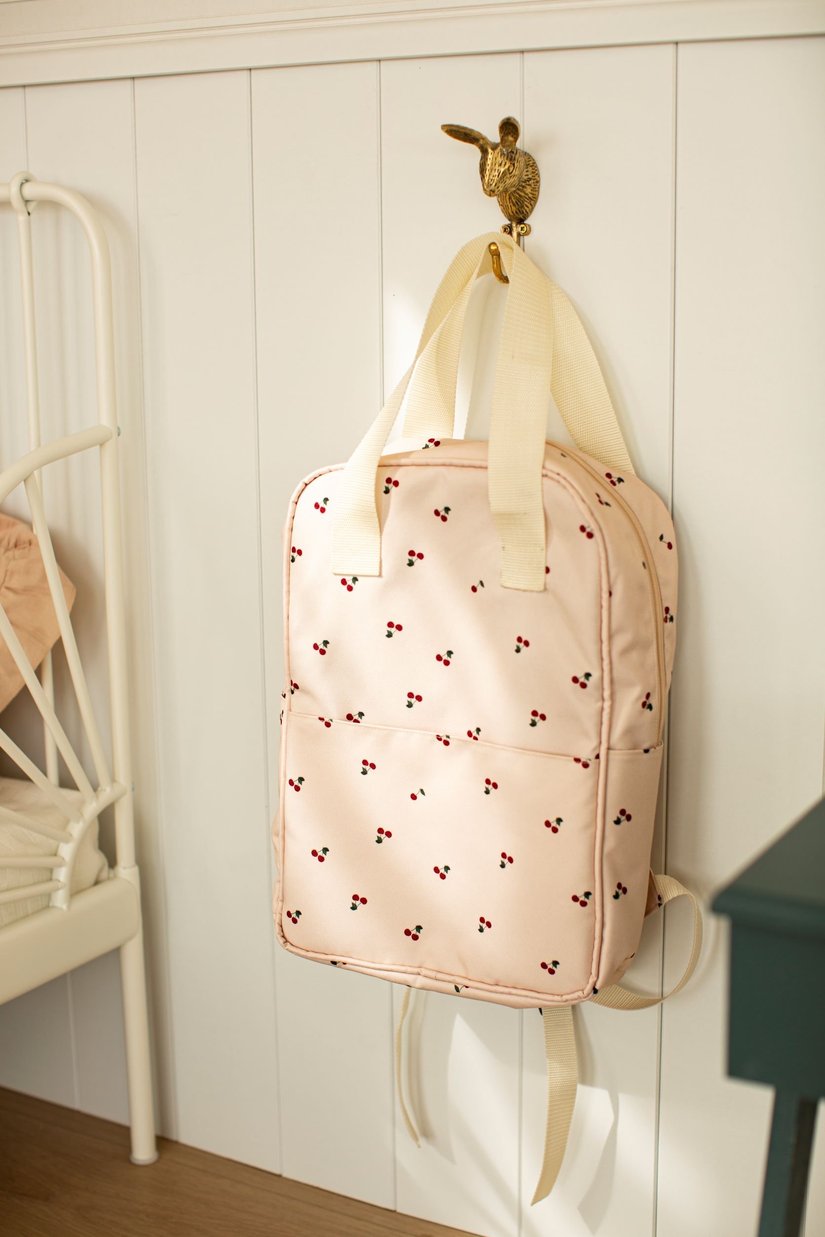 Cherry Cotton Backpack