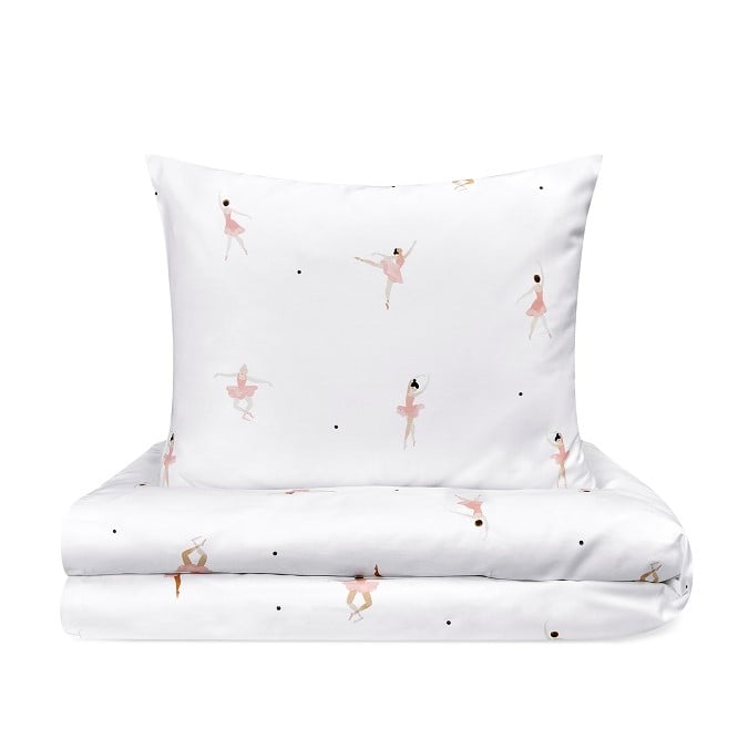 Saldi Estivi - Set letto Ballerine in raso di cotone 140x200cm