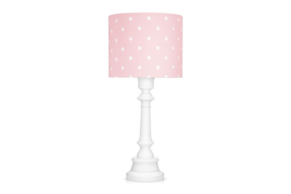 Pink Dots Large Bedside Lamp