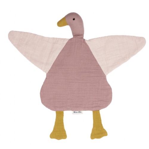 Doudou Duck Rose