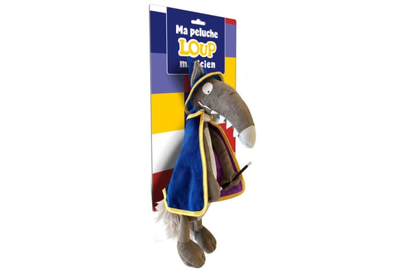 Peluche de Loup Magicien