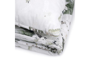 Cotton 120x170 Printed Duvet & Pillow Set - Tropical Vibes