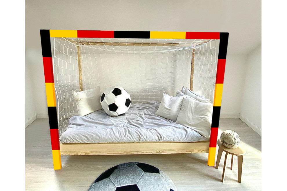 Fußball-Bett 90x190