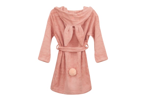 Bunny Bathrobe - Peach