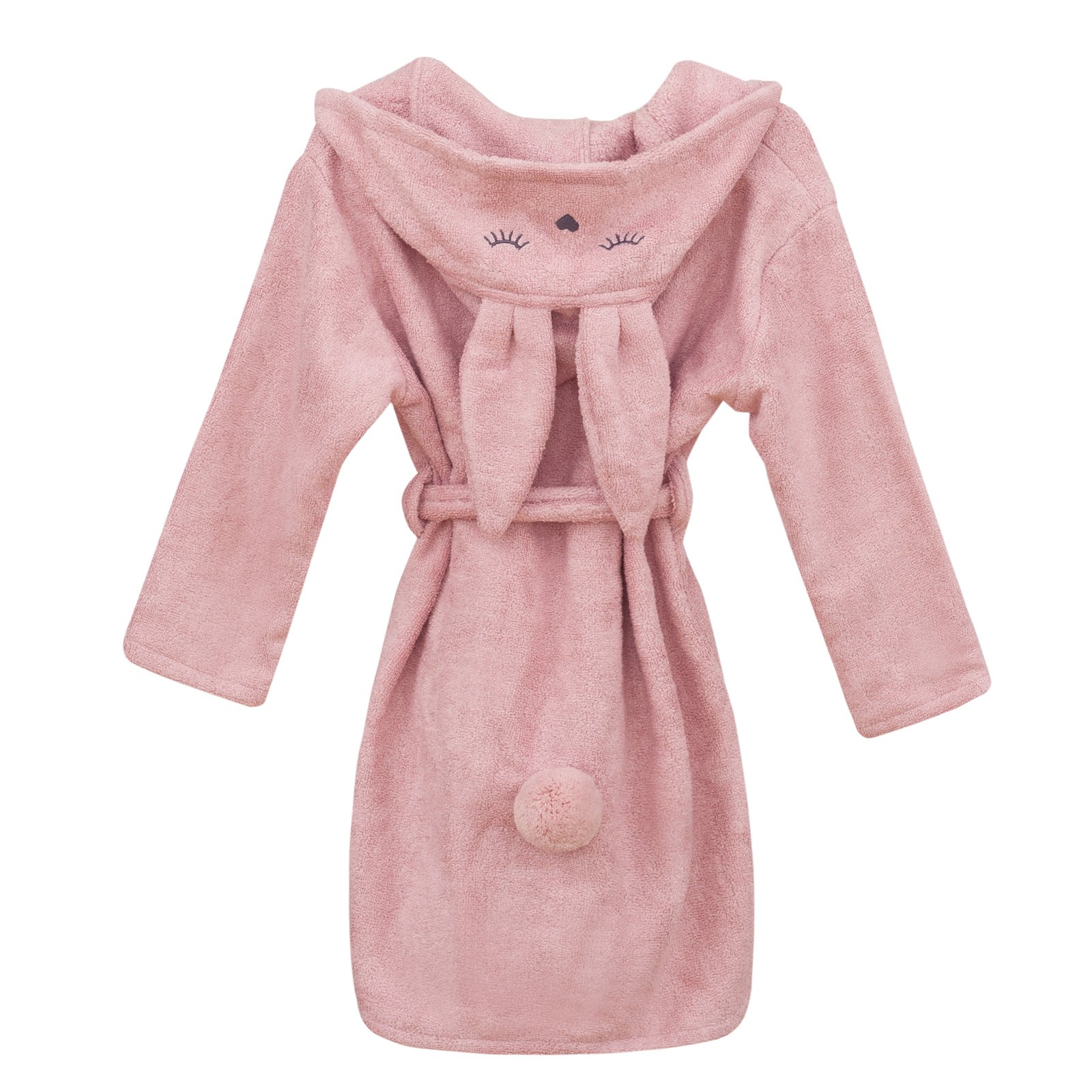 Bunny Bathrobe - Powder Pink