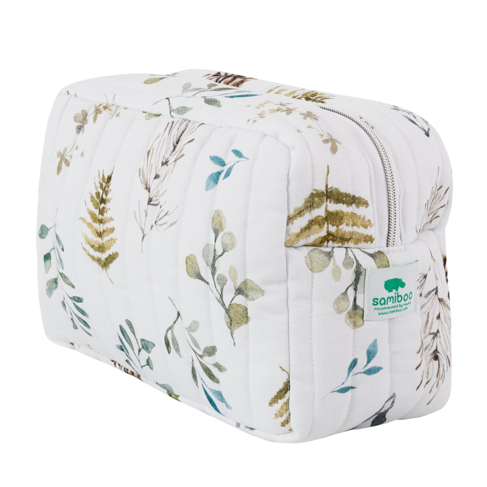 Forest Quilted Toiletry Bag