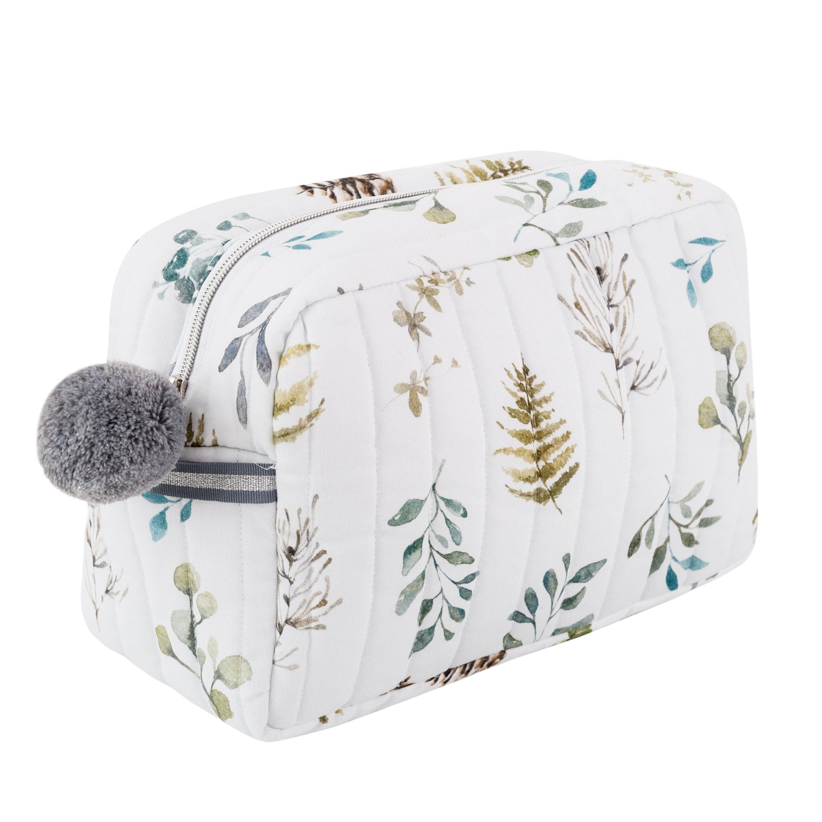 Forest Quilted Toiletry Bag