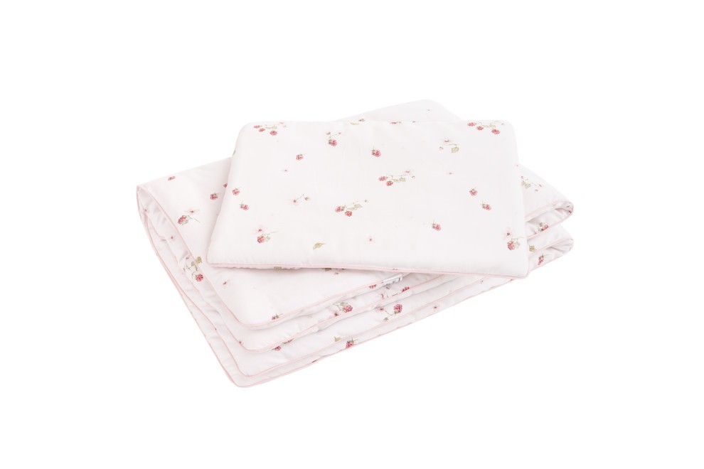 Raspberries 135x100 Duvet & Pillow Set