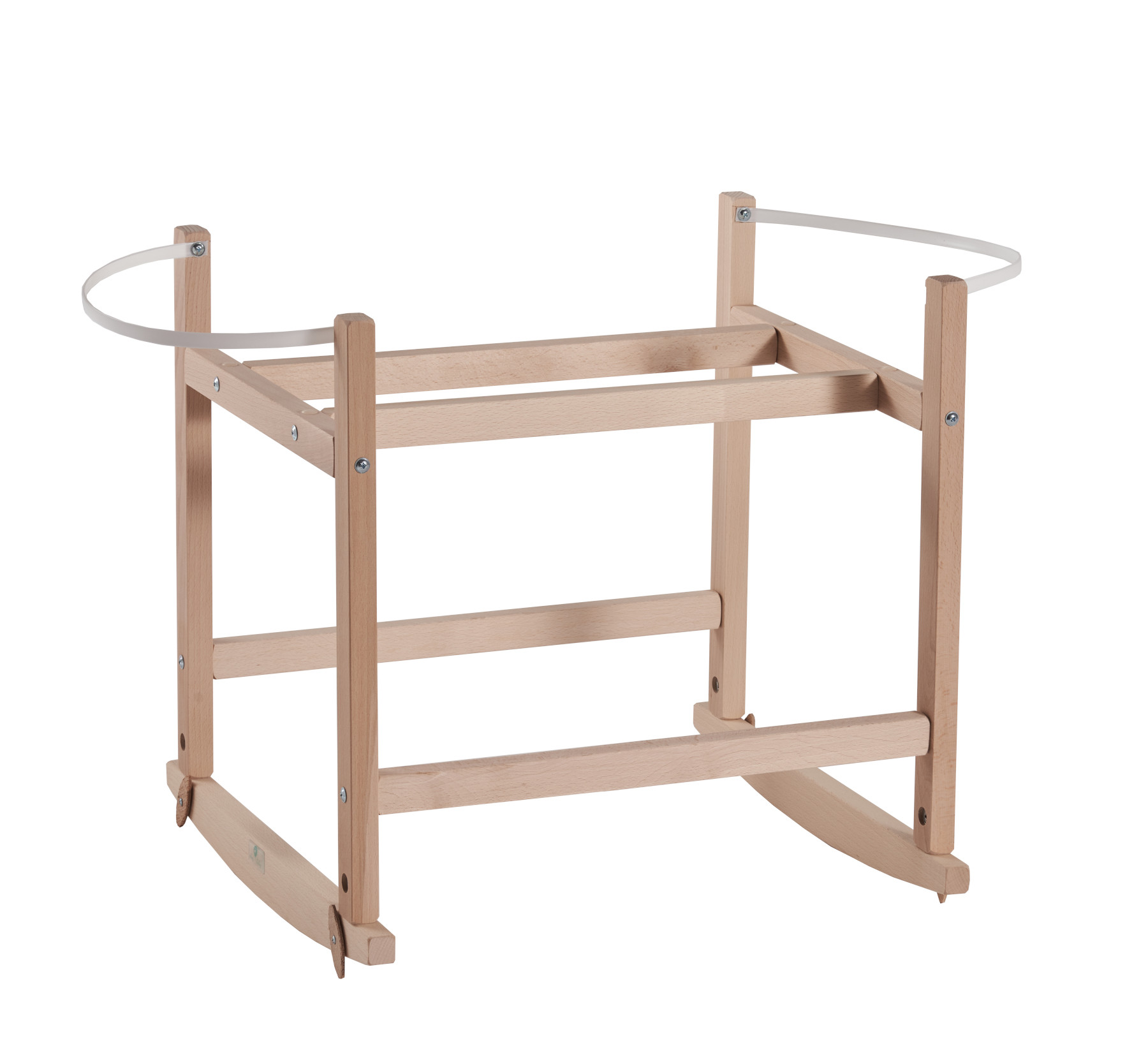 - Couffin Maia avec Matelas, Parure et Support à Bascule - Set Complet - Beige (Mon Lit Cabane) - Image 12