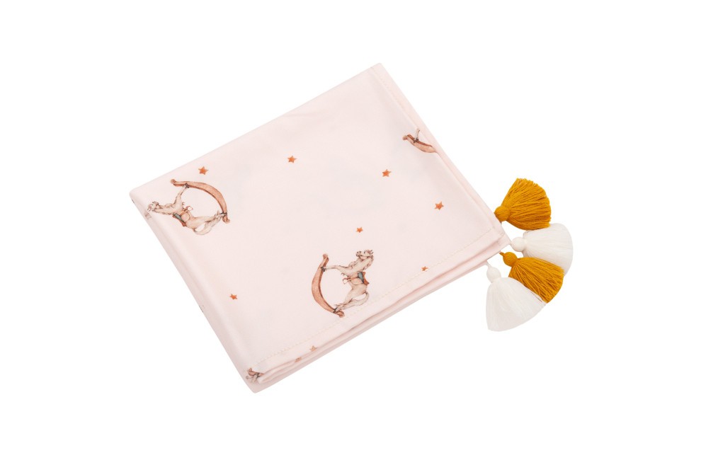 Rocking Horse Bamboo Muslin