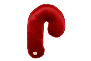 Coussin Christmas Candy Cane Rouge