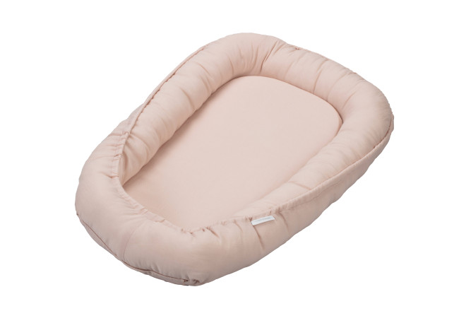 Powder Pink Linen Bed Reducer