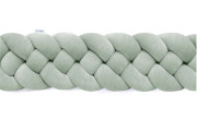 Sage Green Bed Bumper - 4 Ropes