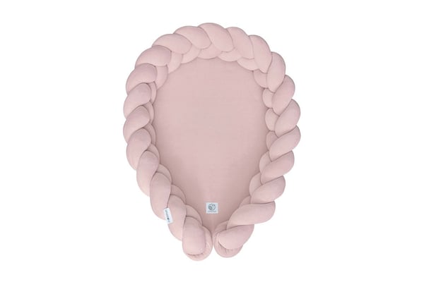 Redutor de Cama Rosa Velho Trançado