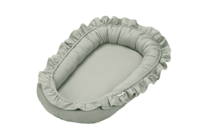 Dusty Green Ruffles Bed Reducer