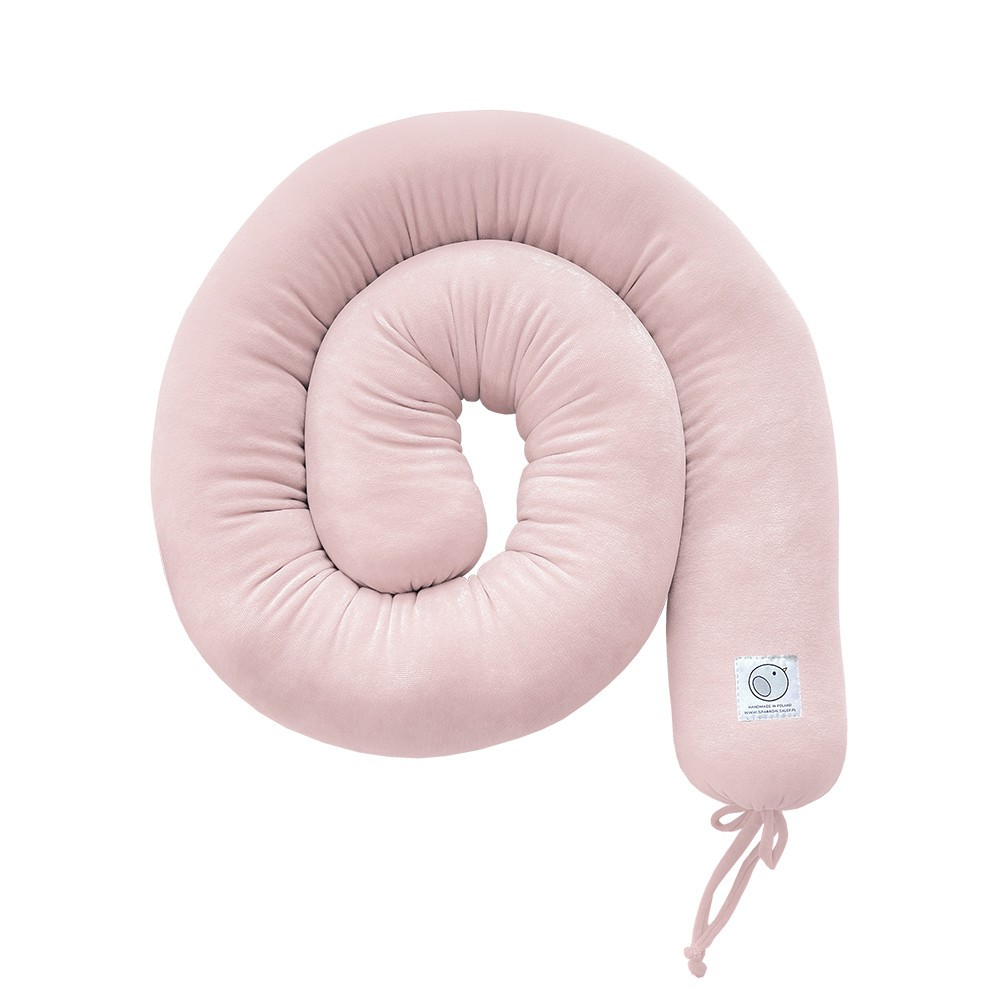 Contorno de Cama 3 cordas -  Powder Pink