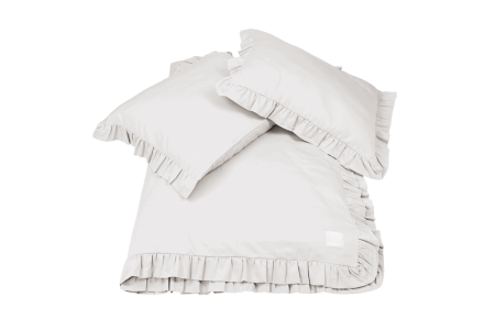 Margaret Light Grey Duvet Set 140x200