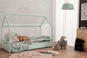 House Bed H Half Barrier 90x190 - Mint