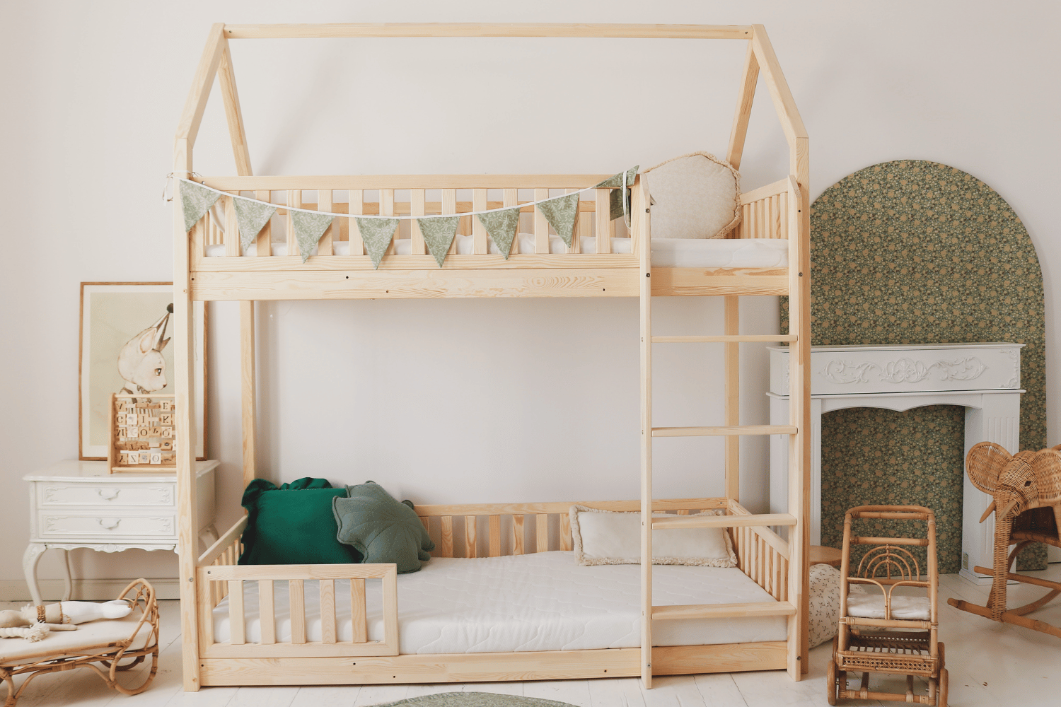 Bunk Bed L 90x190cm