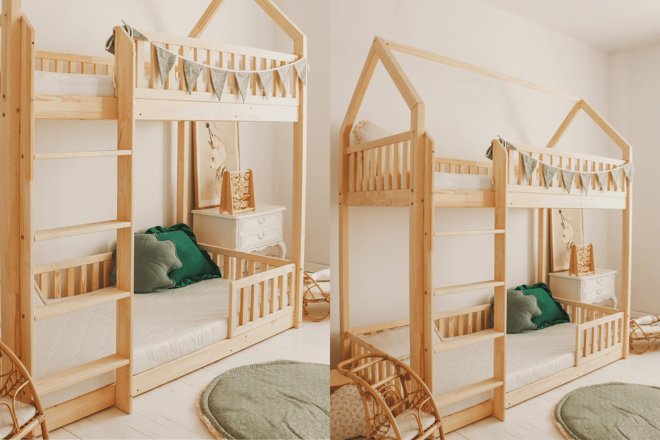 Bunk Bed L 90x190cm