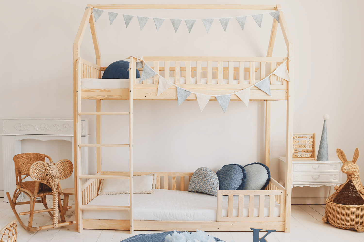 Bunk Bed L 90x190cm