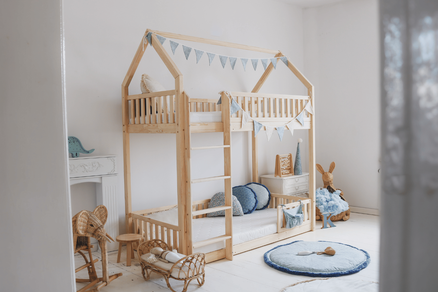 Bunk Bed L 90x190cm