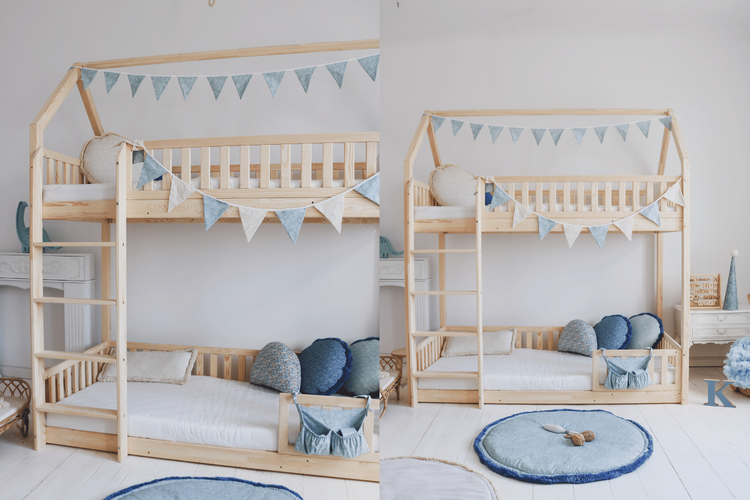 Bunk Bed L 90x190cm