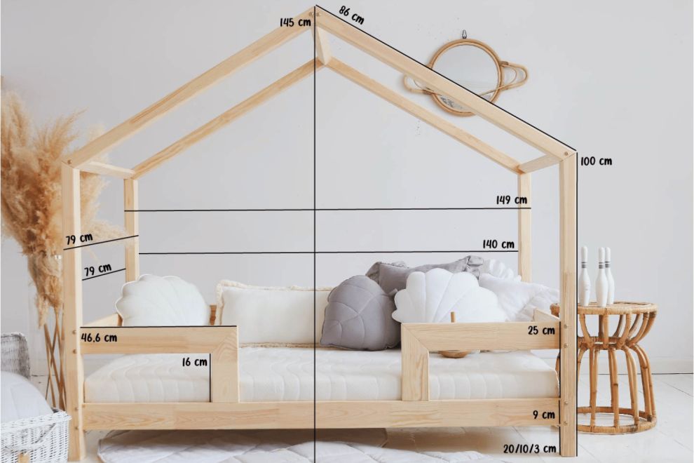 House Bed DM 80x180cm