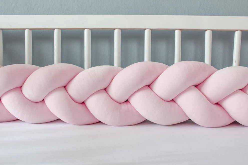 2 Boudins de lit - Collection Baby Pink