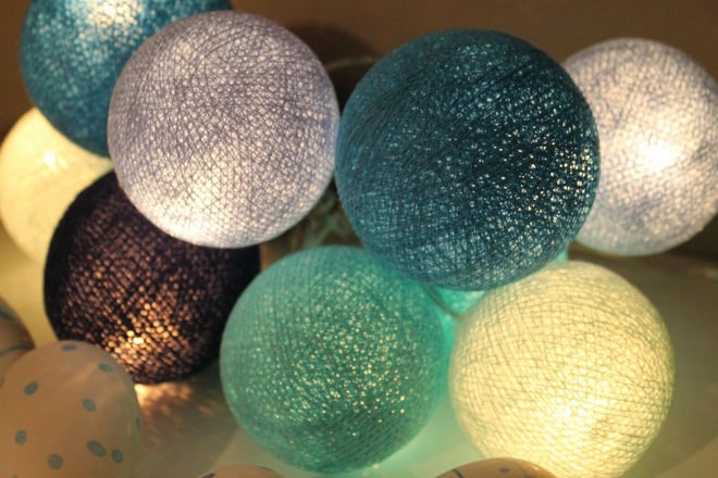 Guirlande Lumineuse Bleue