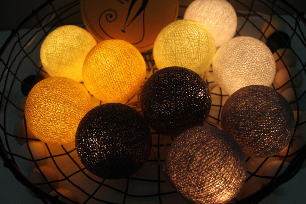 Light Garland Smokey Yellow