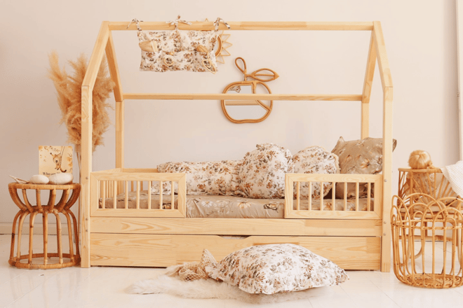 House Bed BWT 80x180cm