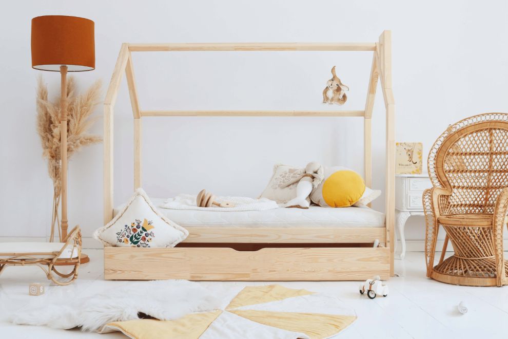 Cama infantil/cama casita 90 x 190 cm -  México