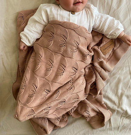 Bambusová deka Ivy Rose Pastel