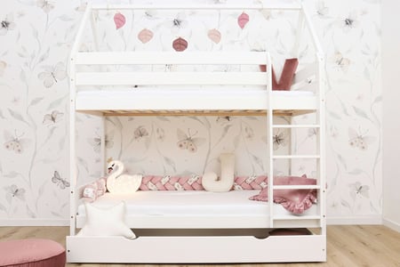 Bunk Bed WL White 90x190cm