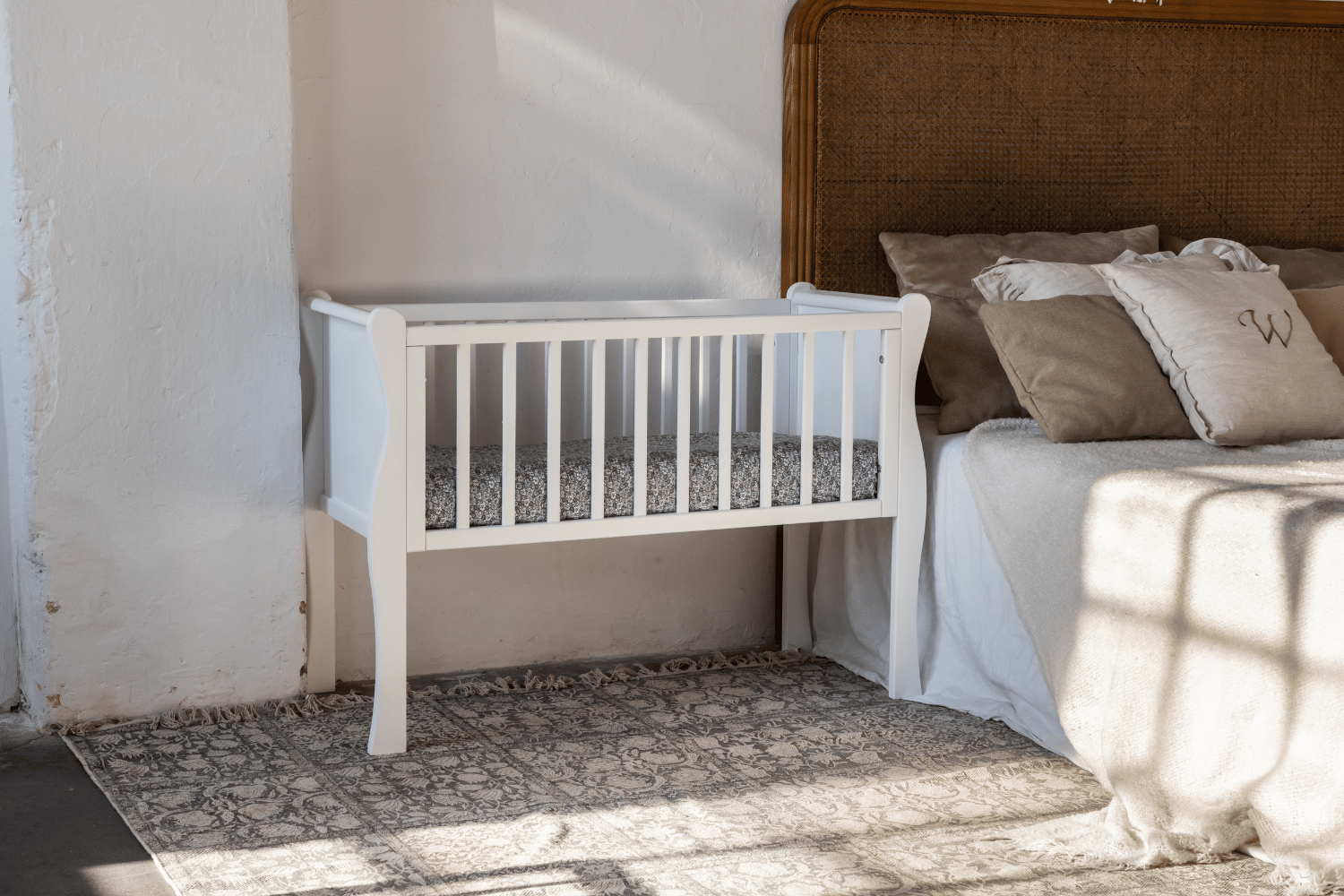 Babywiege Noble 40x90 - Weiß