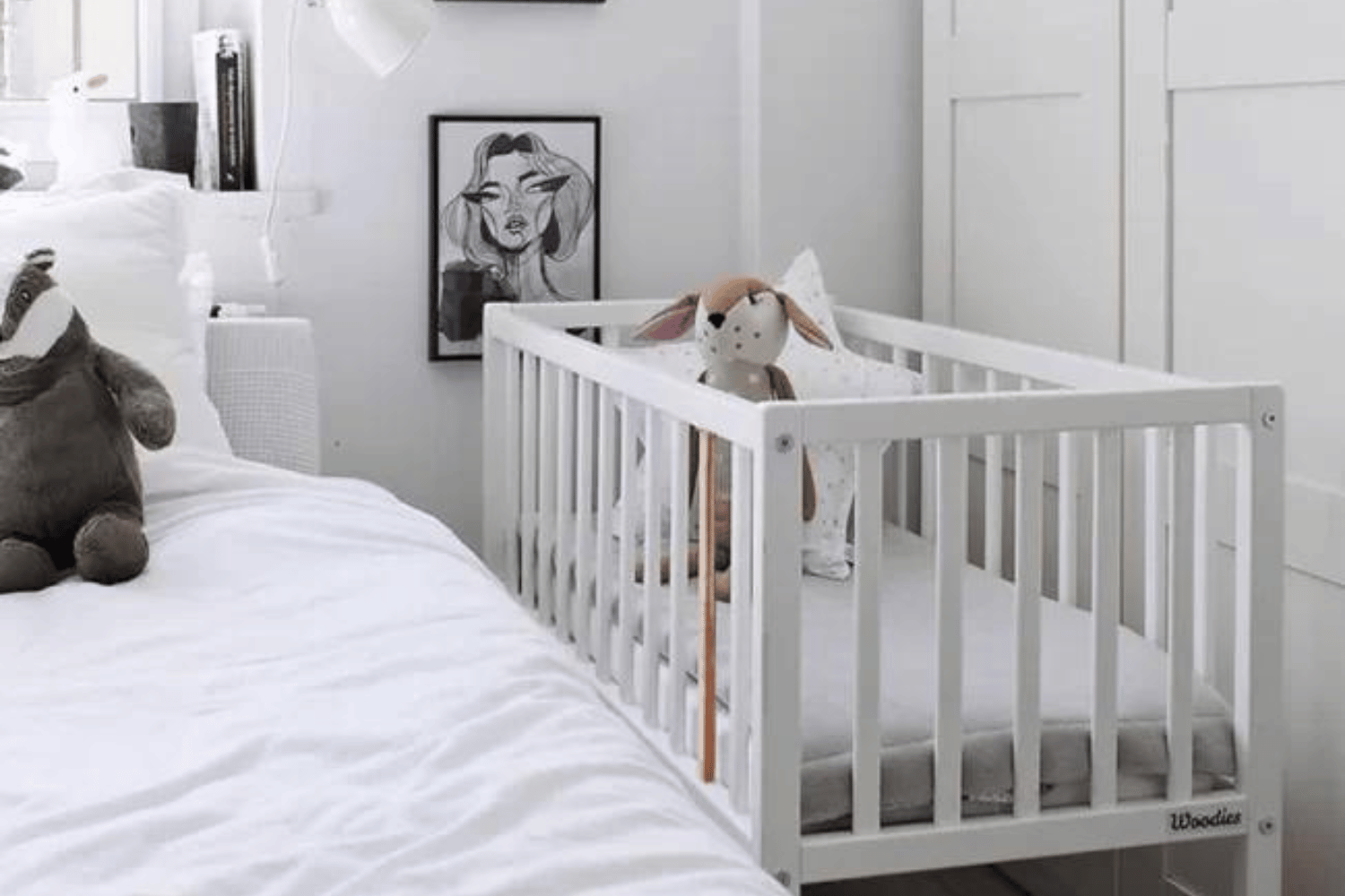 Stardust Crib Branco 40x90