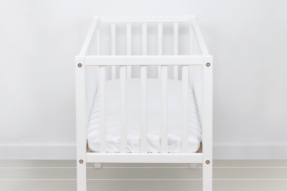 Bedside Crib White 40x90cm