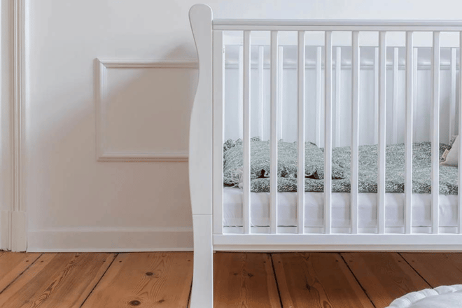 Stella  Cot Evolving Bed White 70x140cm
