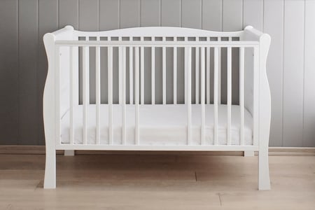 Lit Bébé Stella 60x120 - Blanc