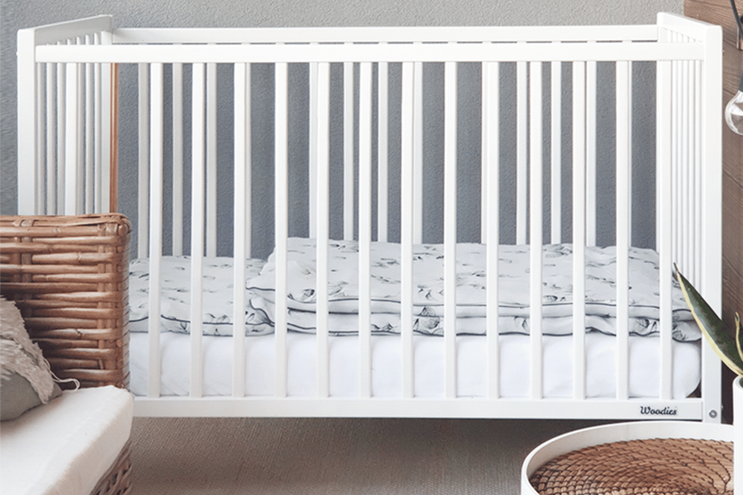 Stardust Cot Branco 60x120