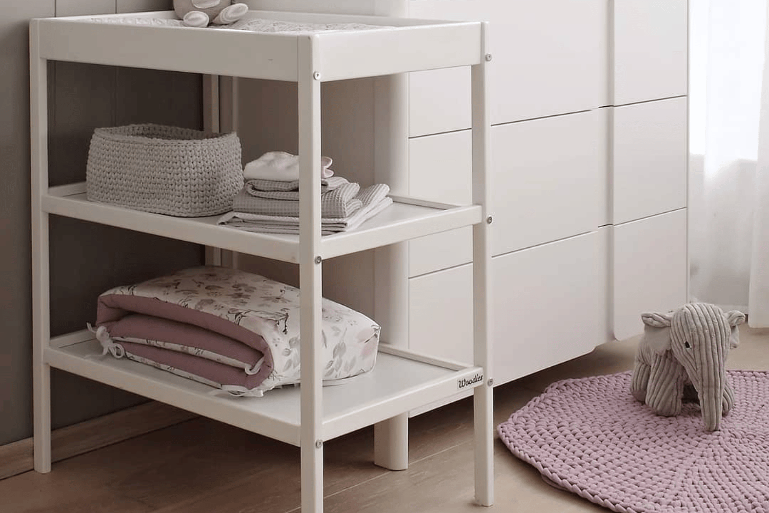 - Table à Langer Classic Changer - Blanc - Blanc (Mon Lit Cabane) - Couverture